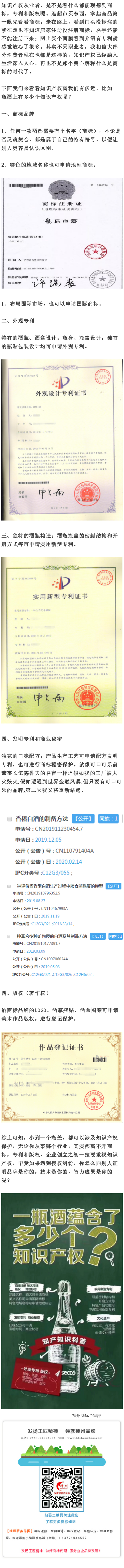 你知道一瓶酒有多少個(gè)知識(shí)產(chǎn)權(quán)嗎？